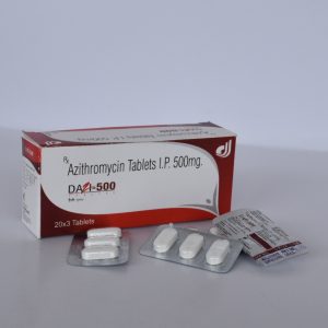 Azithromycin Tablets | DAZI-500 TAB. 20X3