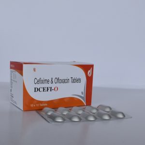 Cefixime & Ofloxacin Tablets | DCEFI-O TAB.