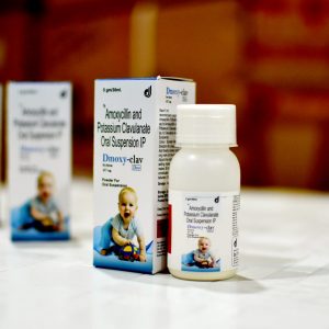 AMOXYCILLINE 400 MG + CLAVULANIC ACID 57 MG/5ML