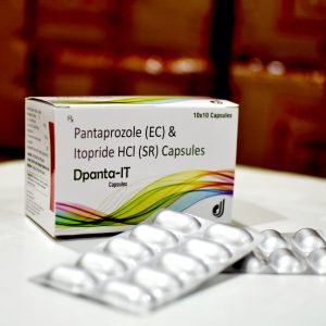 PANTOPRAZOLE SODIUM & ITOPRIDE HCL CAPSULES | DPANTA-IT CAP.