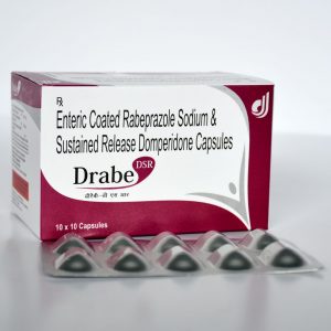 RABEPRAZOLE SODIUM & DOMPERIDONE CAPSULES DRABE-DSR CAP.