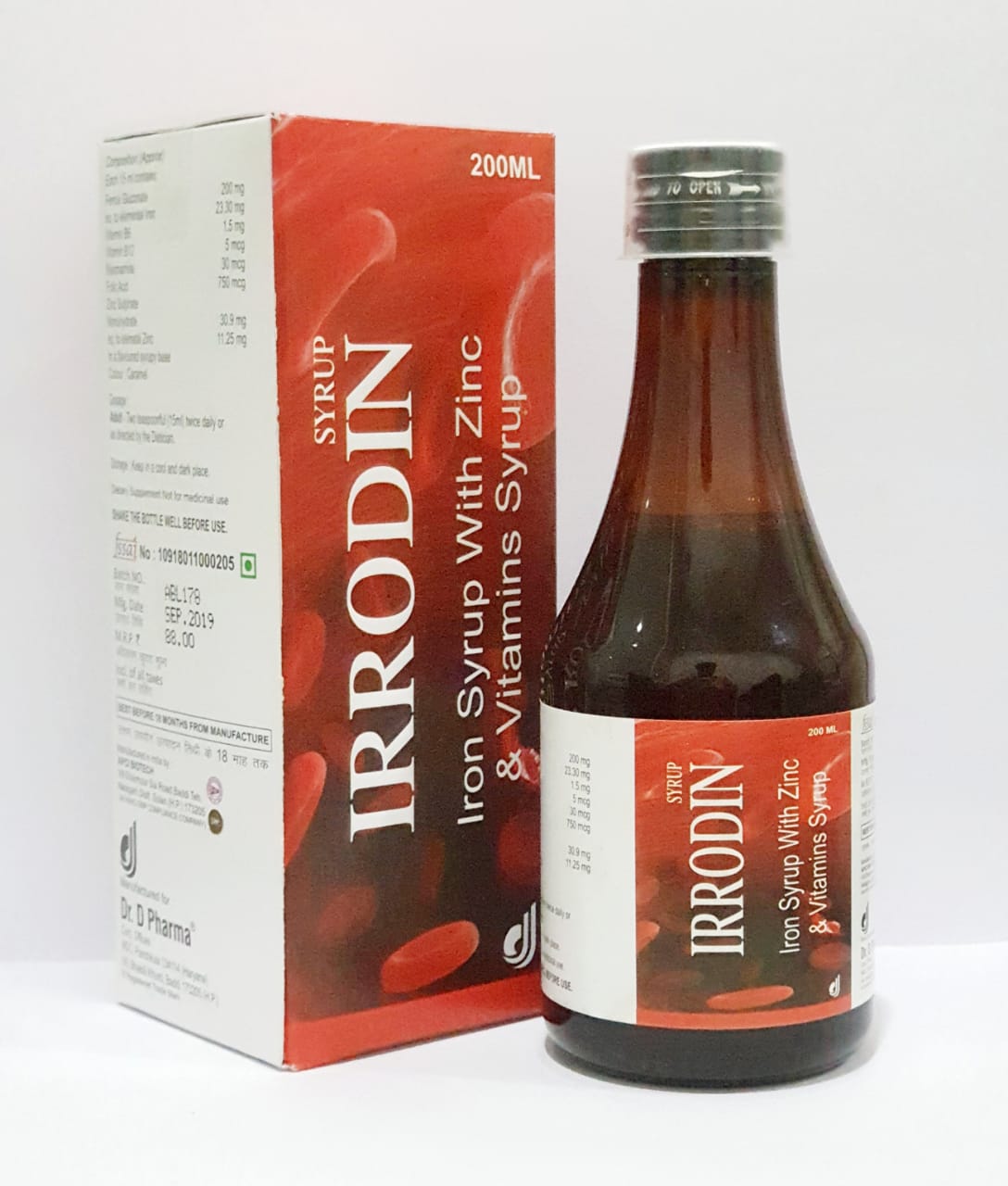 IRRODIN SYP. 200ML