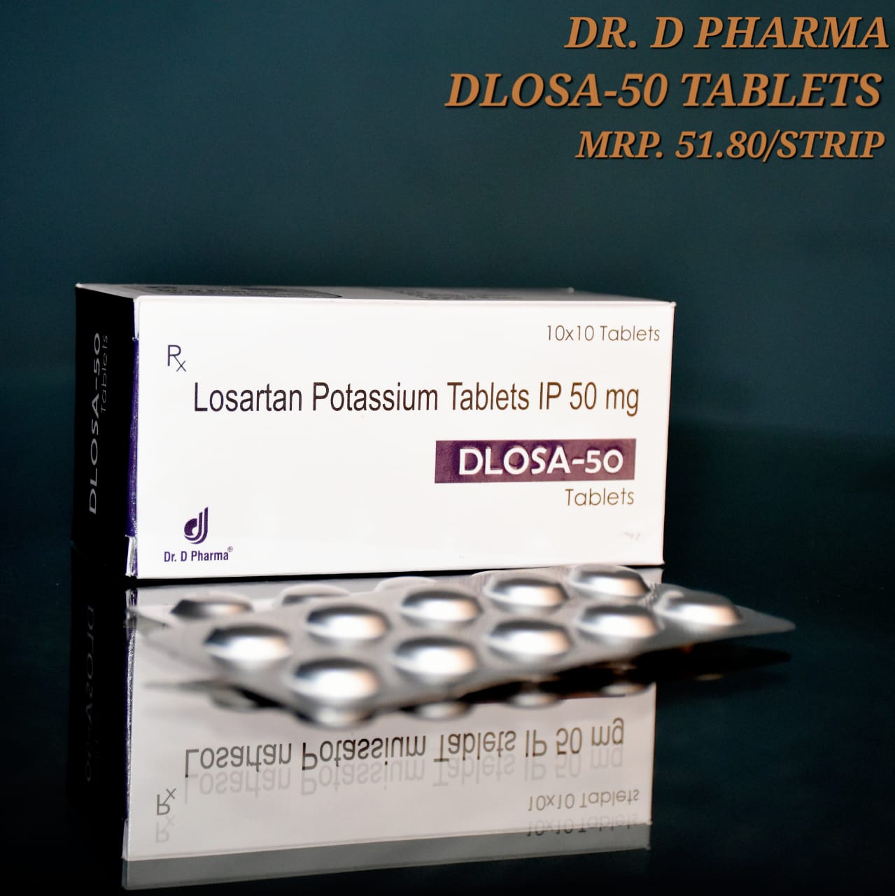 Losartan Potassium Tablets IP 50 mg