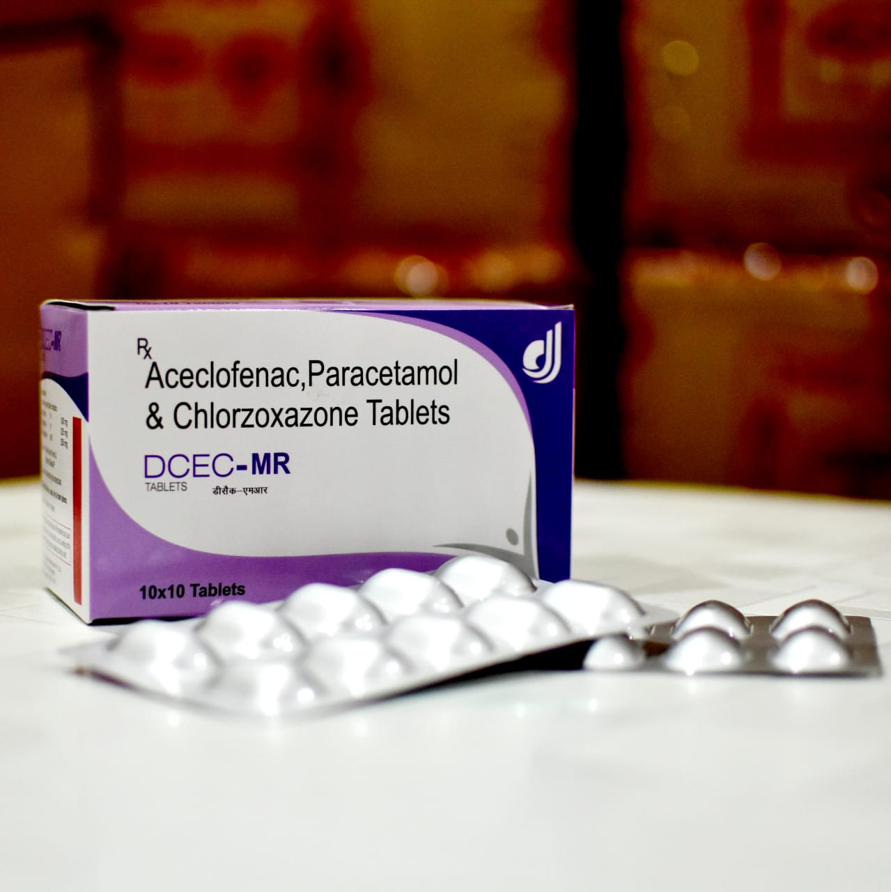 Aceclofenac, Paracetamol & Chlorzoxazone Tablets