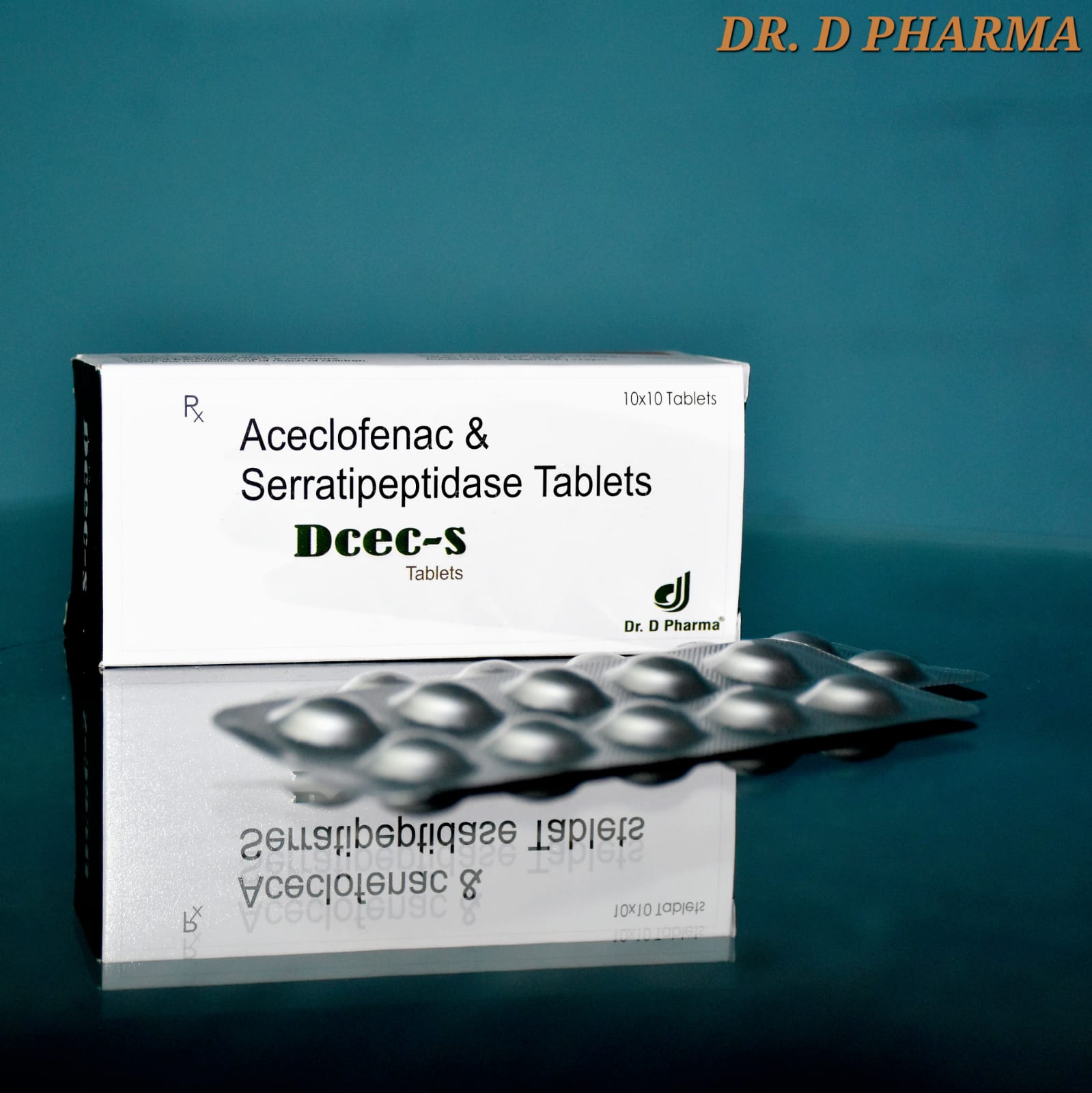 Aceclofenac & Serratipeptidase Tablets