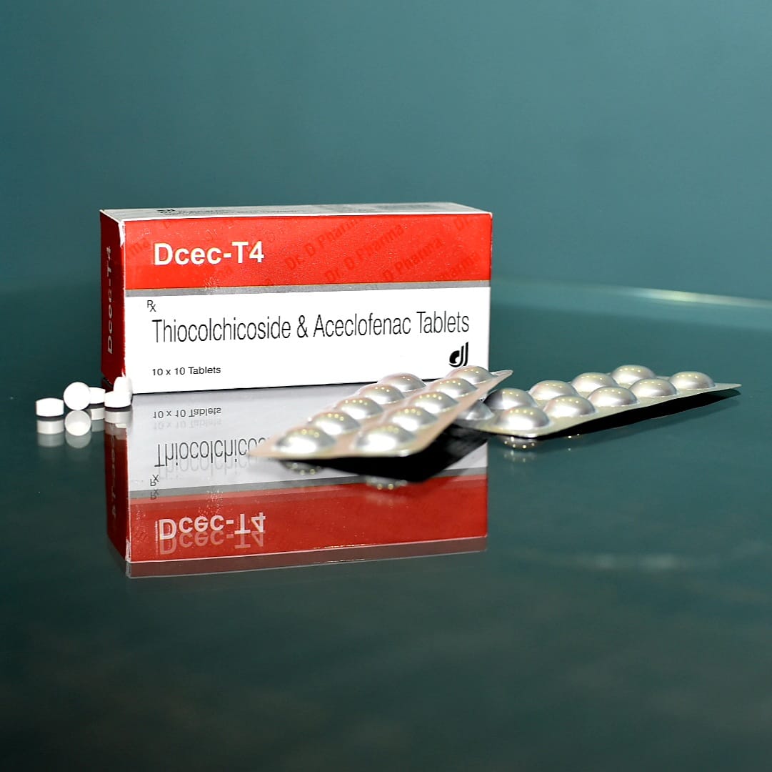 Thiocolchicoside & Aceclofenac Tablets