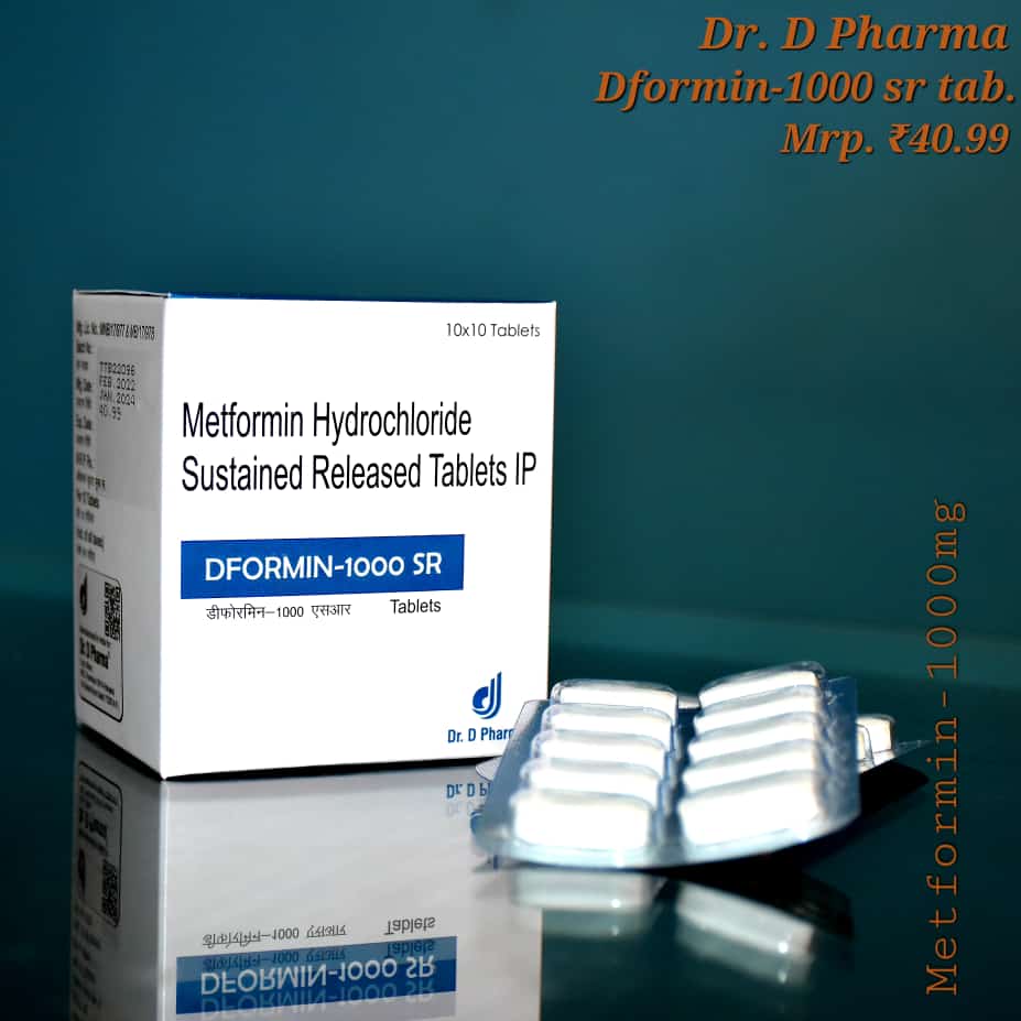 Metformin Hydrochloride Sustained Released Tablets IP