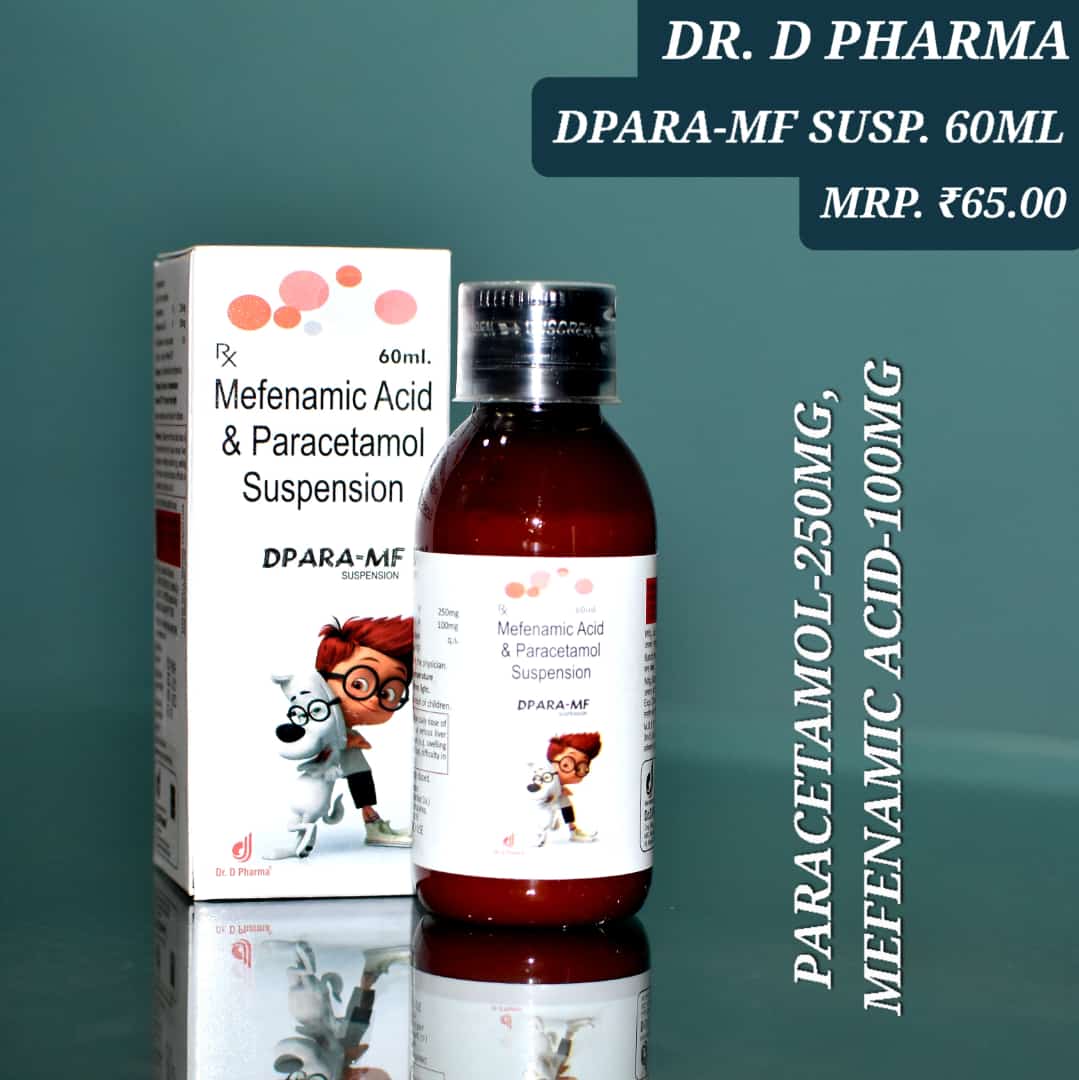 Mefenamic Acid & Paracetamol Suspension