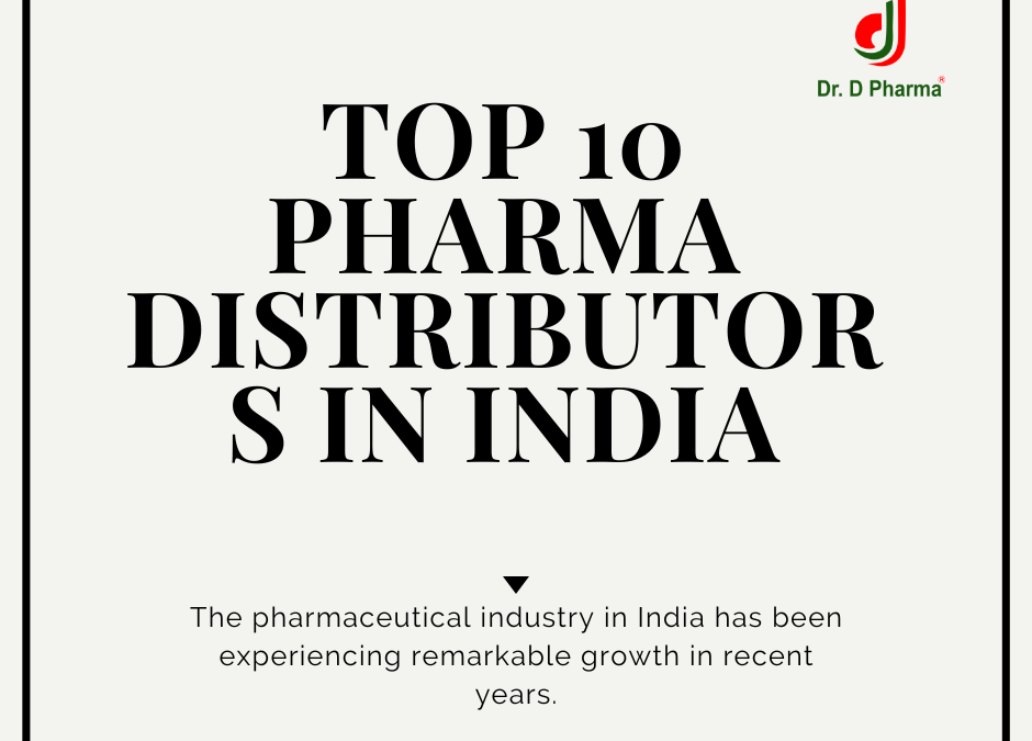 top 10 pharma distributors in india